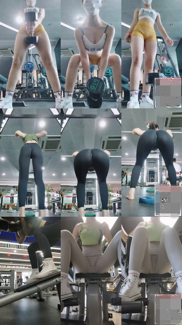 【健身女孩】健身房~人来人往~淋浴间 偷偷 自慰喷水