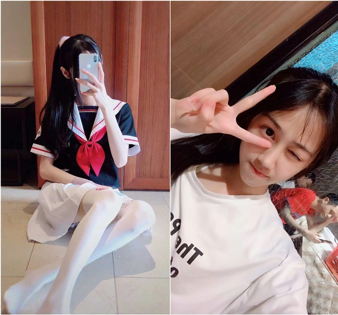 高中校花女友的真实反差曝光人前女神人后母狗