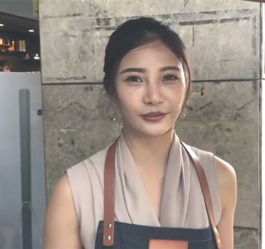 三重「峰」凉麵，老板娘涂念筠跟男「店内全裸连结」