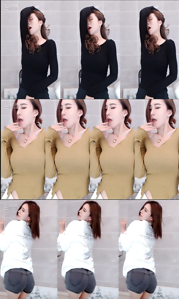 虎牙主播 有鱼er 20年3月 主播暗示性舞蹈 模拟被x 表情舞 原版无水印 46V