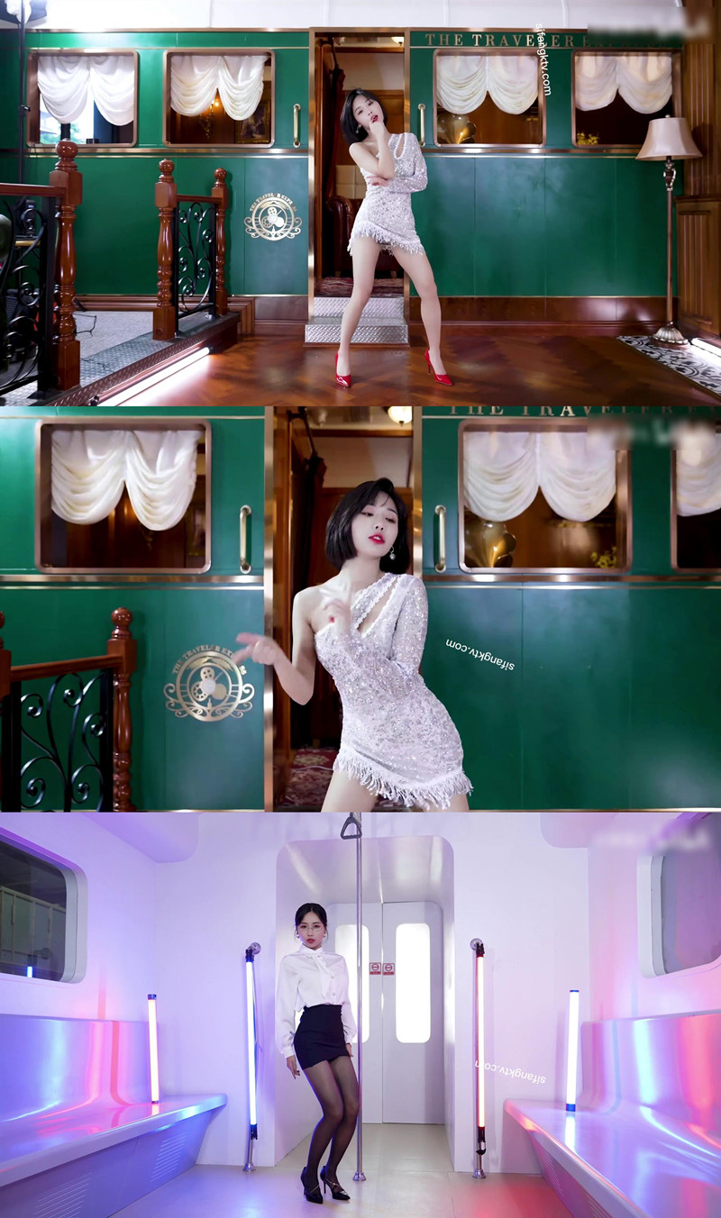 『B站 小深深儿』在B站被和谐的绝版开火车视频