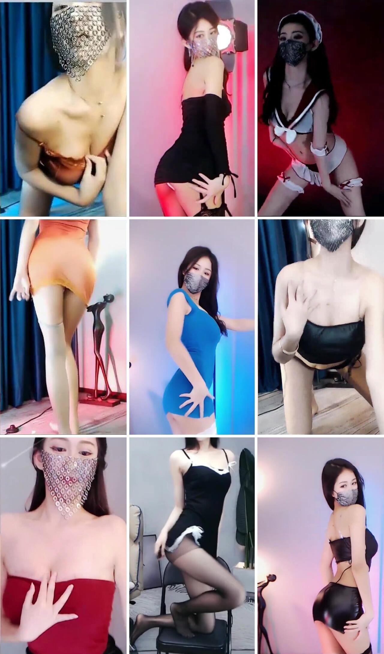 【虎牙主播】沪娱-小酒 定制闪现热舞合集30V