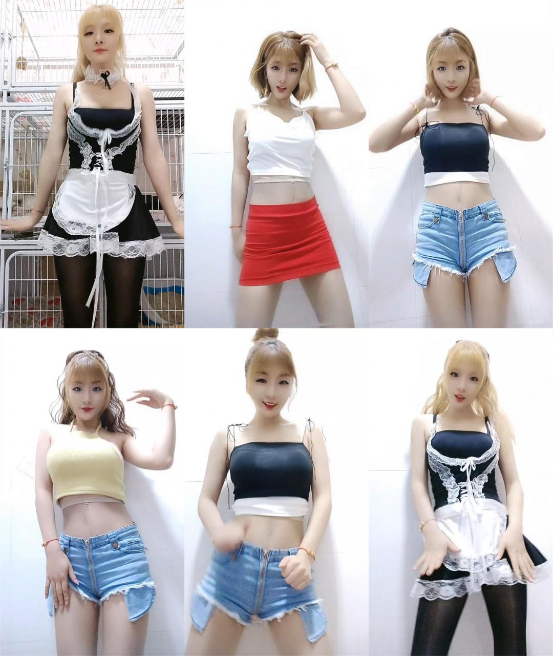 【快手福利】杨梦琪 自拍热舞小合集 13V