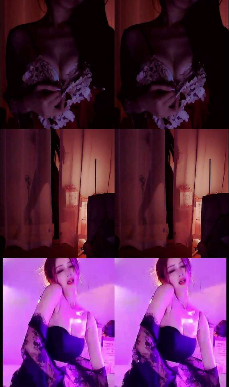 CC丨漫妮 粉丝群定制福利 影子脱衣舞+抹油媚舞 2V