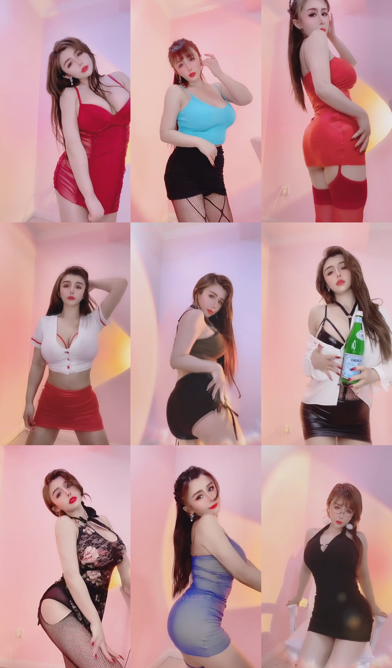 【快手福利】钱宝宝 付费定制乳摇合集34V