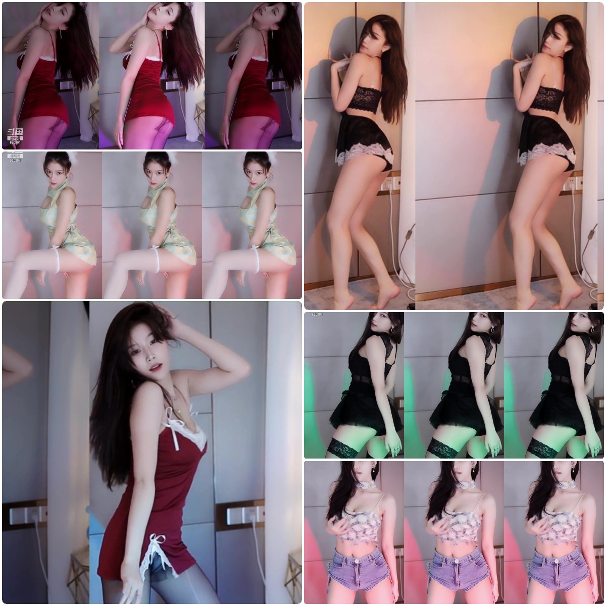 【斗鱼主播】一只萌七哟 精选热舞合集第三套[65V11.7G]