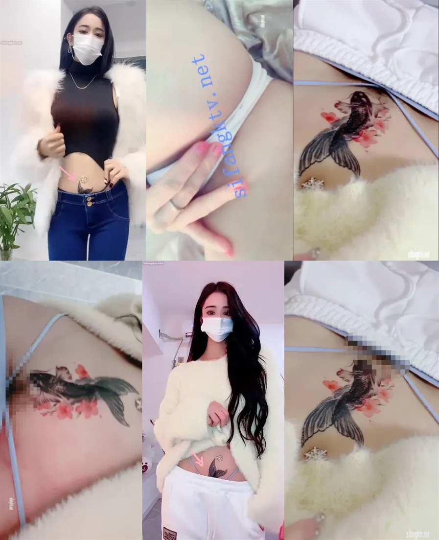 快手126W粉丝大主播 夙愿 388元礼物私拍 一起来看鱼17V