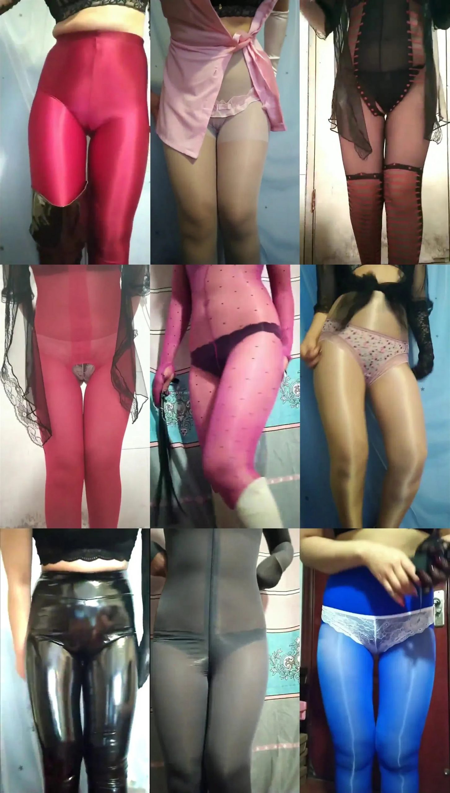 【快手】爱高跟的御姐–少妇丝袜诱惑，私拍福利11V