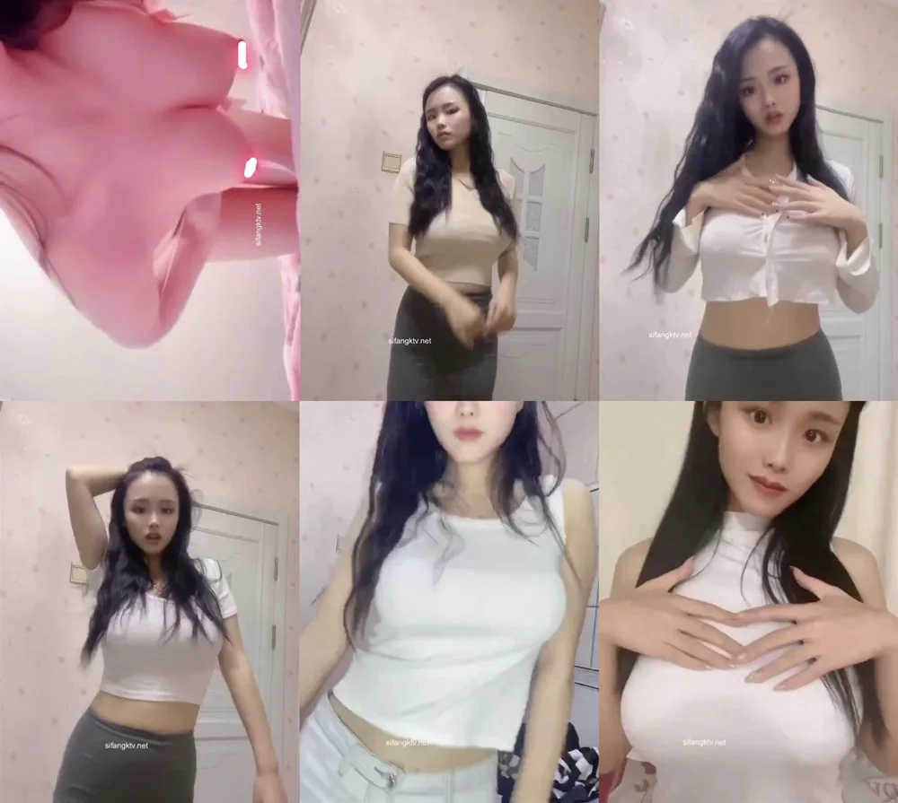 【抖音】抖抖女神！凸点抖胸热舞自慰（8V）