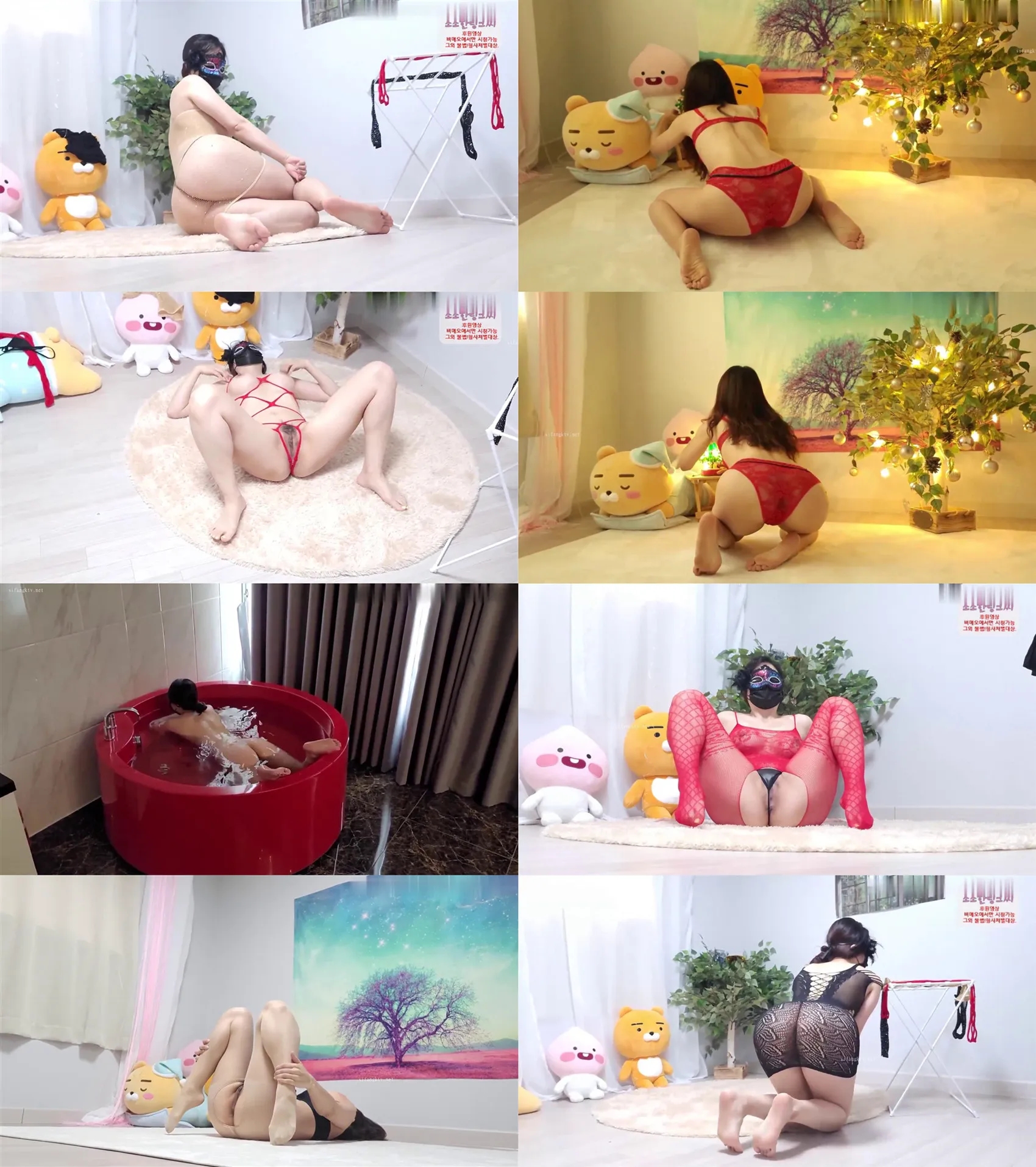 油管内衣瑜伽博主-Little Link-高价订阅四点炮机道具自慰4V