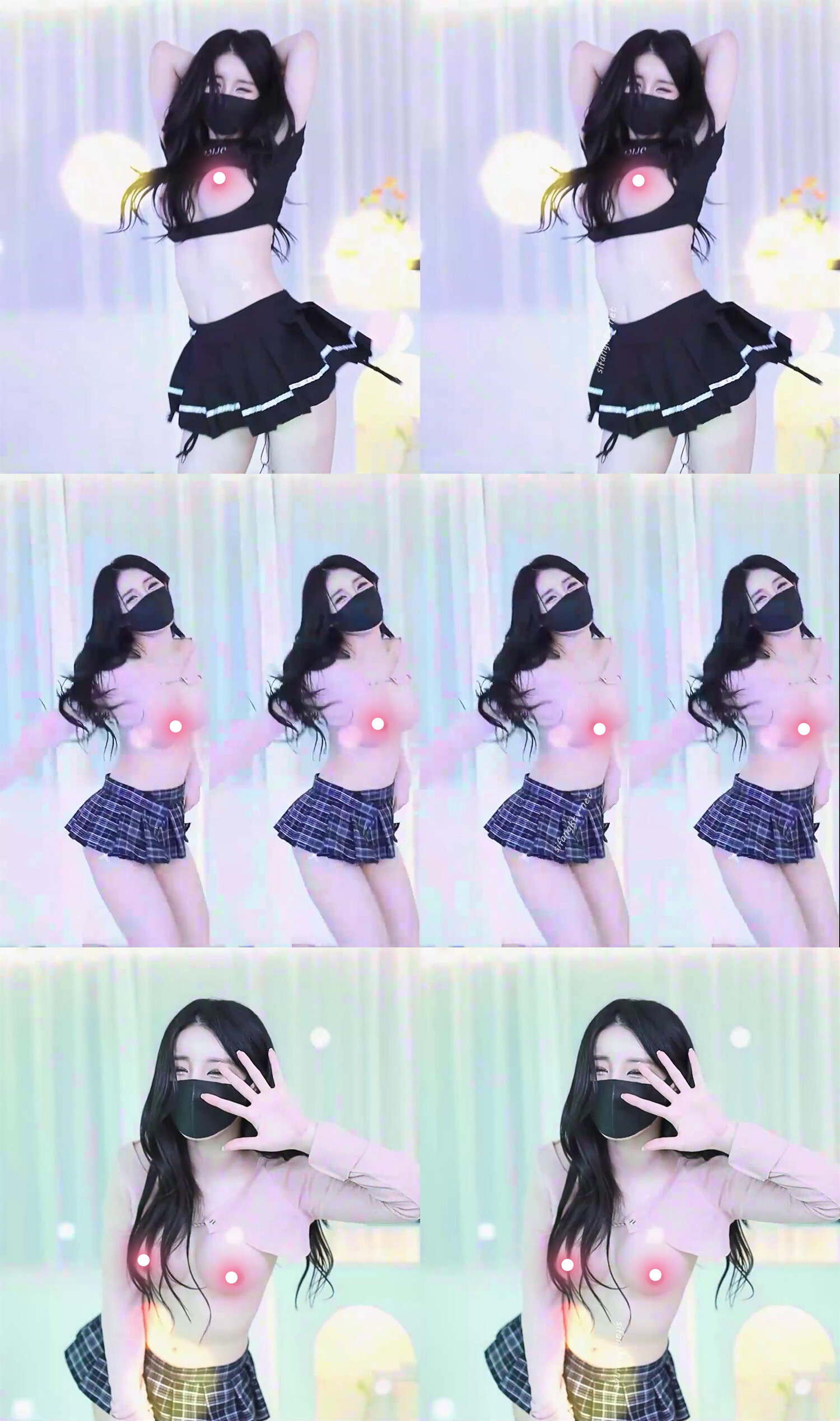 极品裸舞【汉娜】JK劲爆+汉服古风裸舞 8月9日更新11V