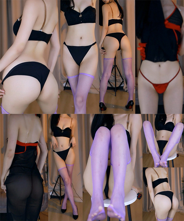 【CC 耶耶】付费群大尺内衣定制热舞 长腿丁字翘臀！【2V】