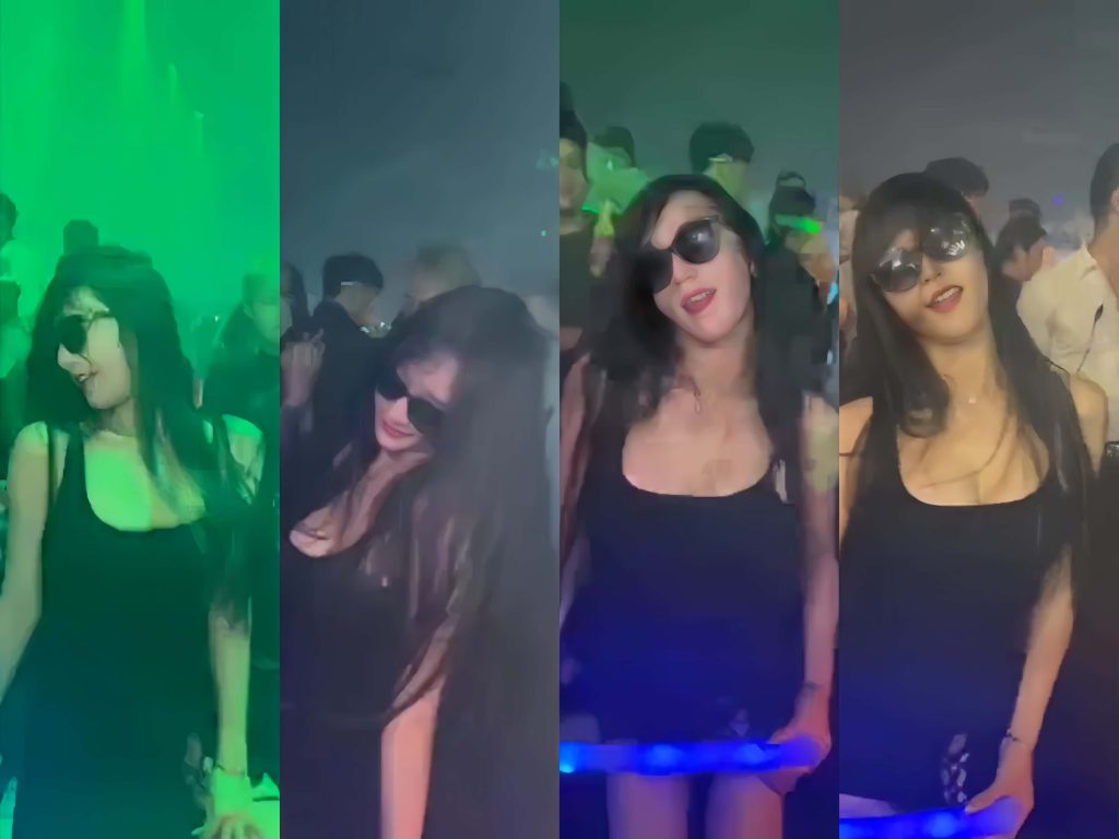 【虎牙 车老板】夜店侧开裙 低胸爆乳疯狂抖奶！【2V】