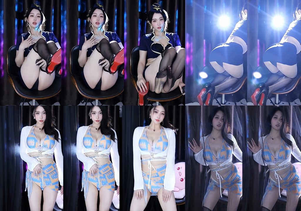 【虎牙 果】千元大尺定制热舞 高颜值好身材 爆乳比基尼 柔软双峰动感光波抖抖抖！【2V】【209M】