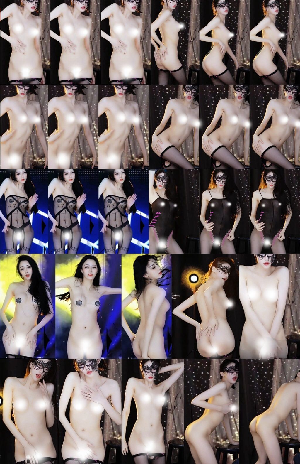 【CC 白妖妖】高价重磅超大尺定制热舞 超极限乳贴