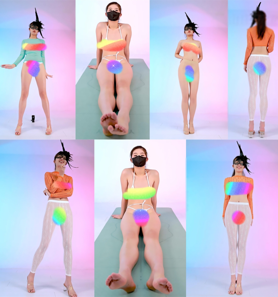 山庄VIP 阿班 性感长腿丝袜美女热舞 8部 4K