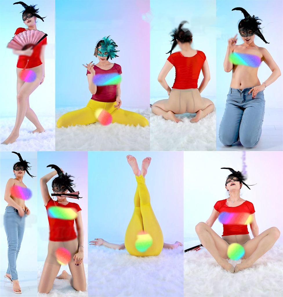 山庄VIP 小若 性感长腿丝袜美女热舞 6部 4K