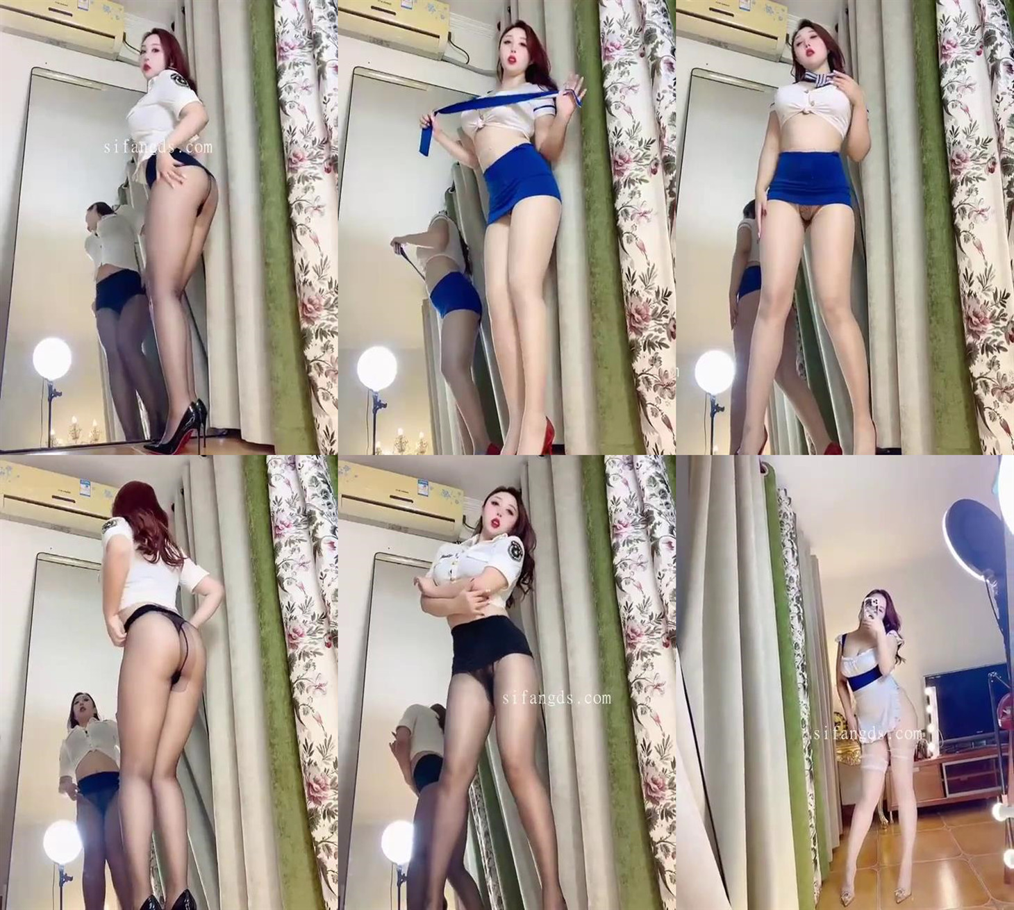 【抖音福利】高挑丝袜御姐【林琳】骚舞福利