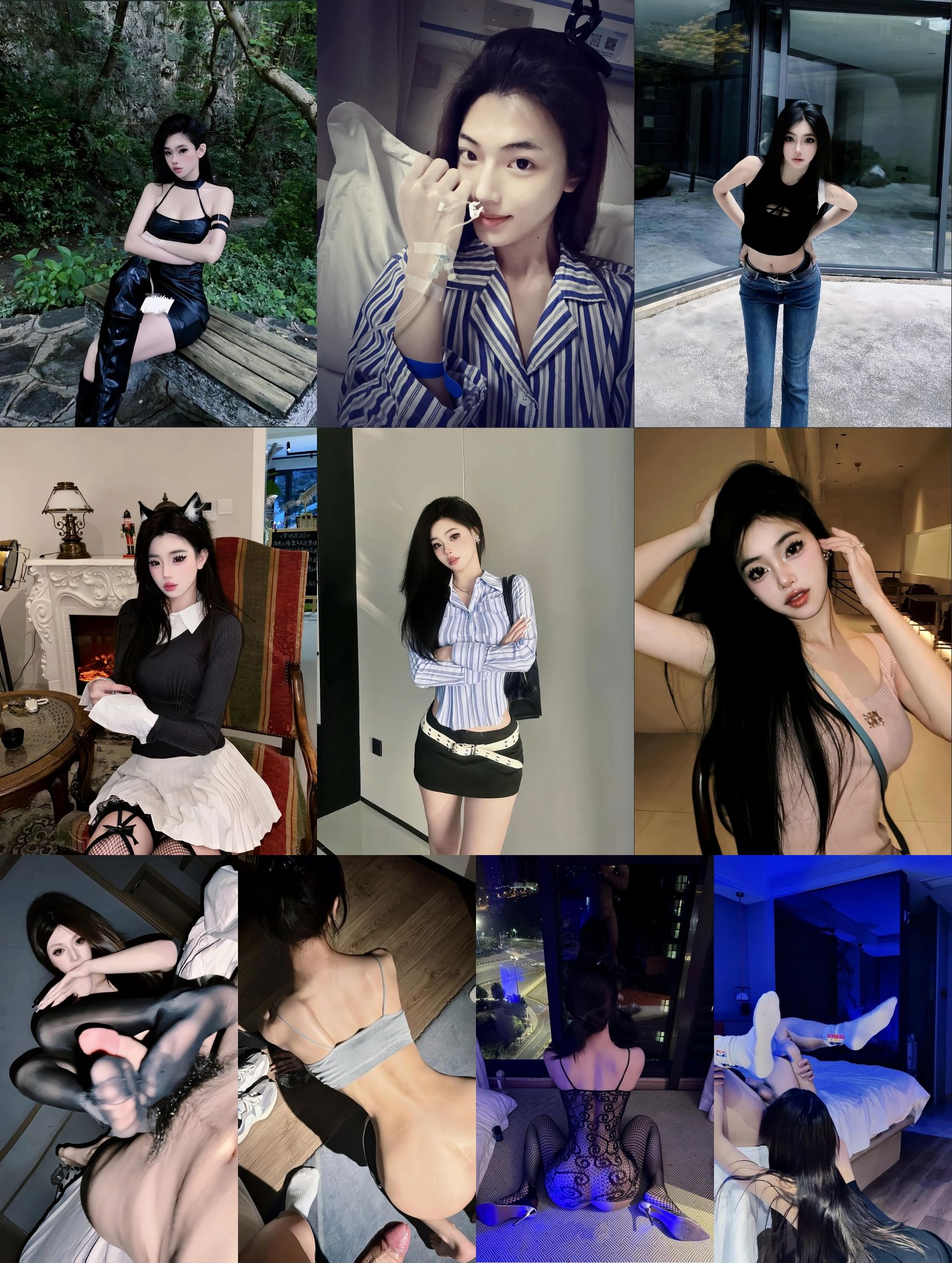 绝对女神级别，抖音极品高颜值模特身材网红【leelee】大尺度视图泄密流出