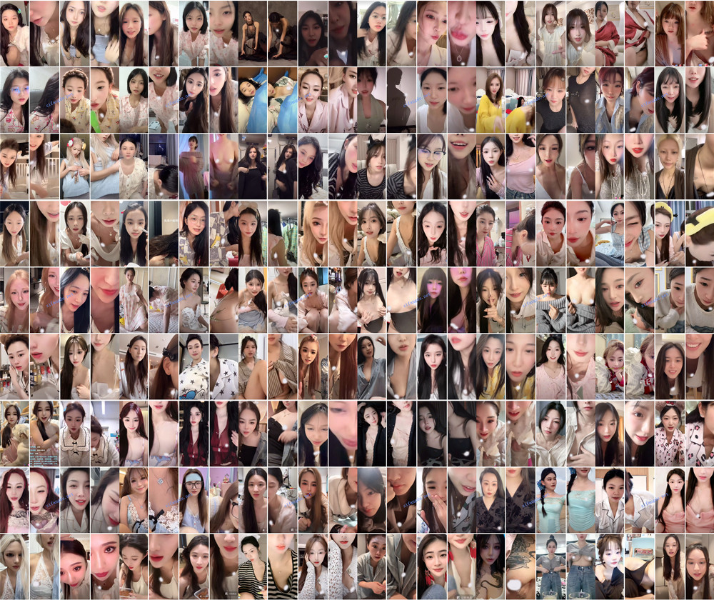 抖音 N多颜值主播各显神通 擦边 闪现走光合集