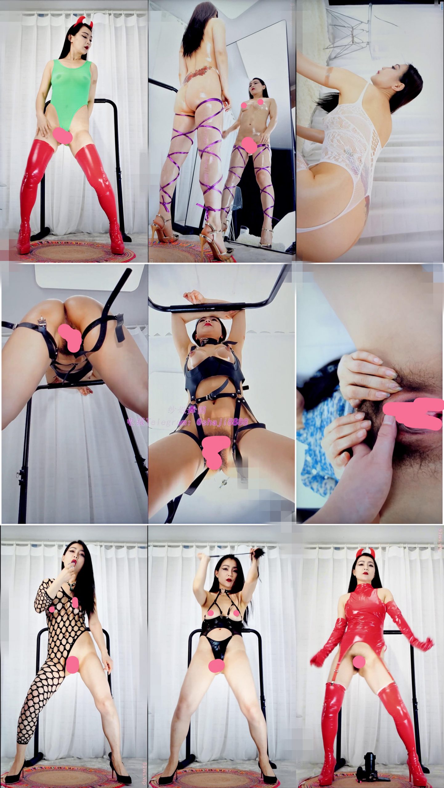 纱姬舞团 32姬2期 艾琳 全新绝版舞团超清4K画质流出版 游走 第2期 9V