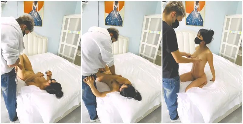 重磅！健身博主【罗拉没肌肉】色诱上门按摩技师❤️被按摩师的手法折服受不了了