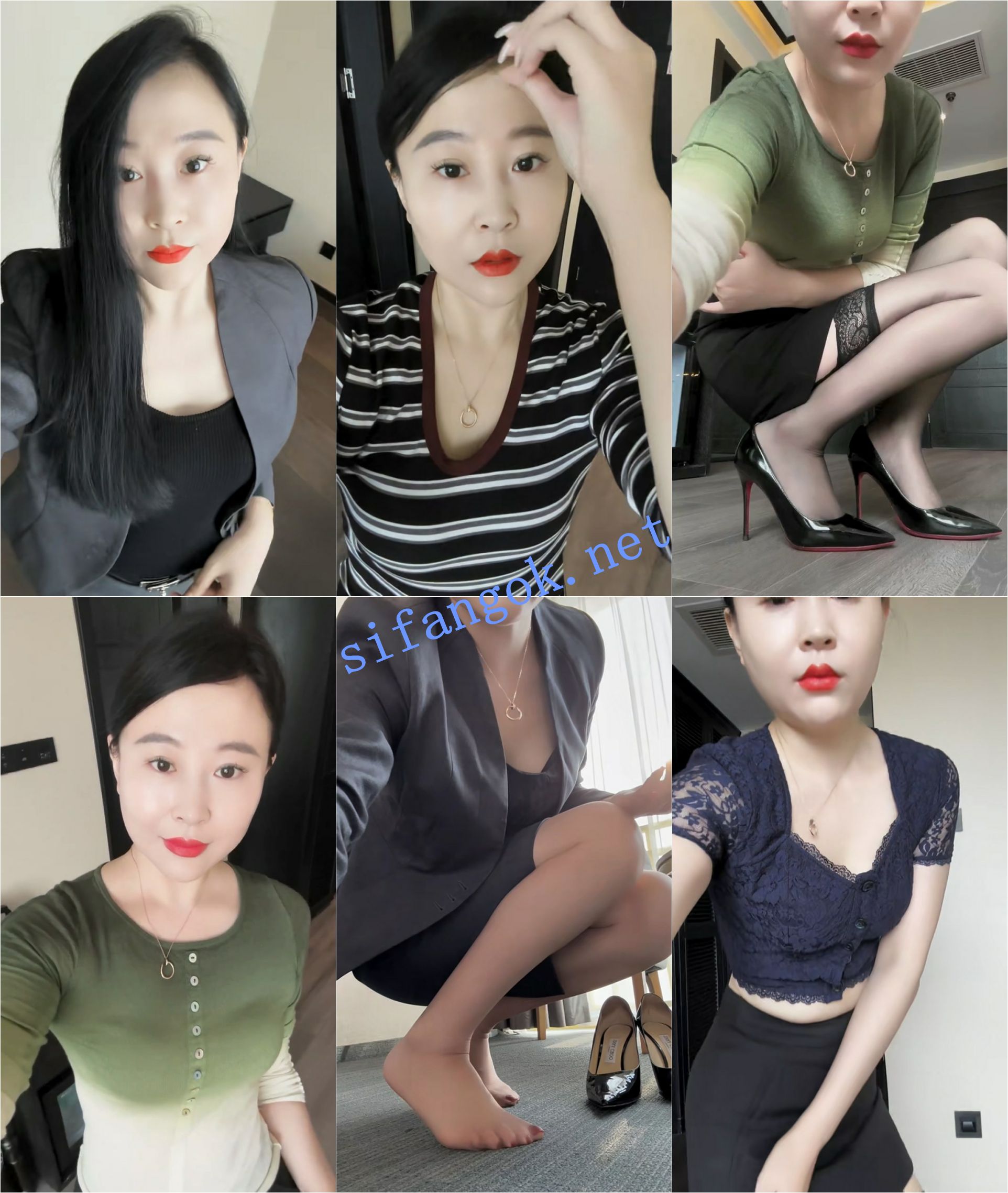 快手 雪碧小阿姨-2 28万粉 高颜大长腿 足交 翘臀后入狂插【7V】【277M】