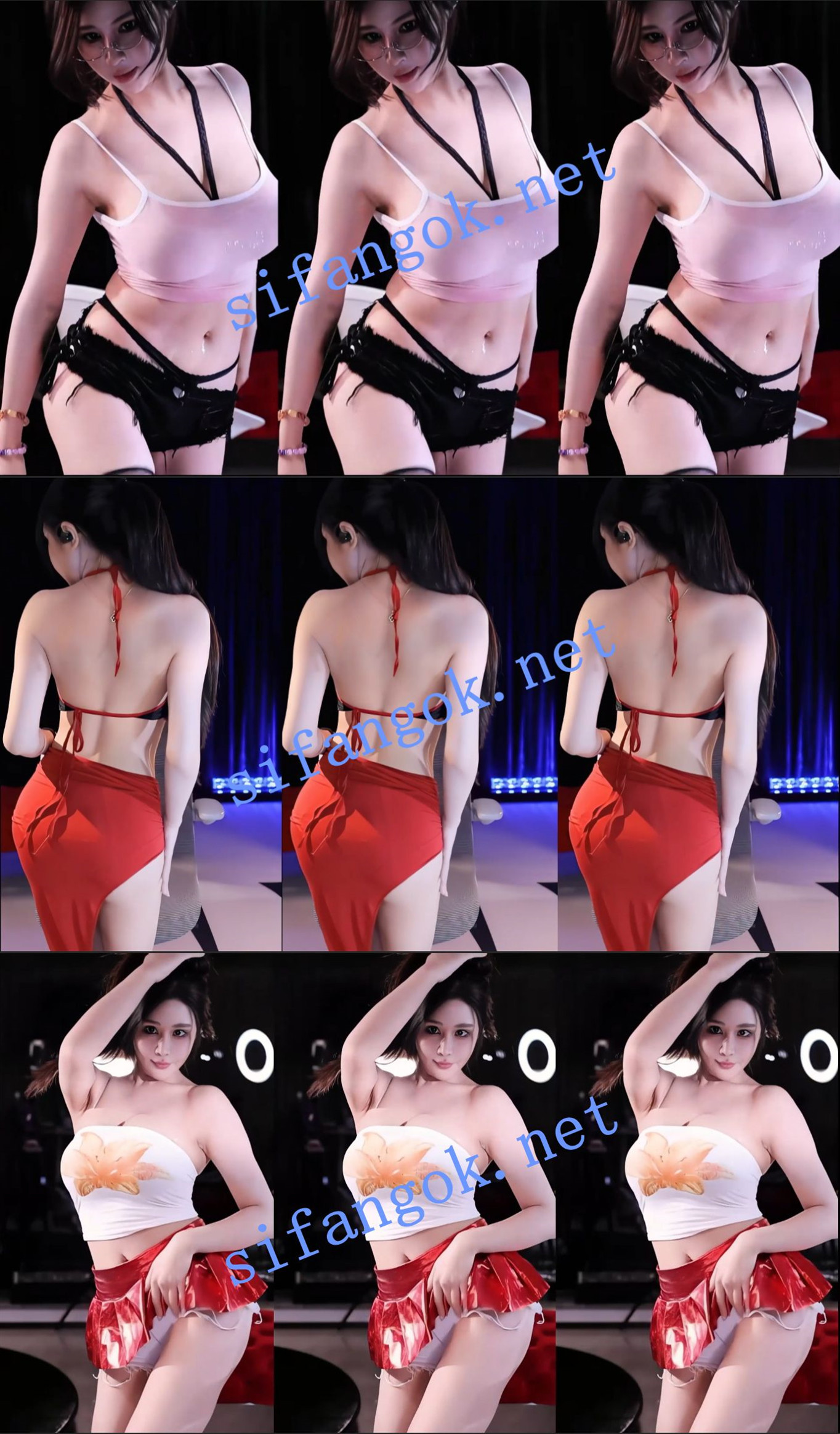 【斗鱼】艺瑟妃，艺老师高端福利定制4V，漏出半个豪乳【443M】