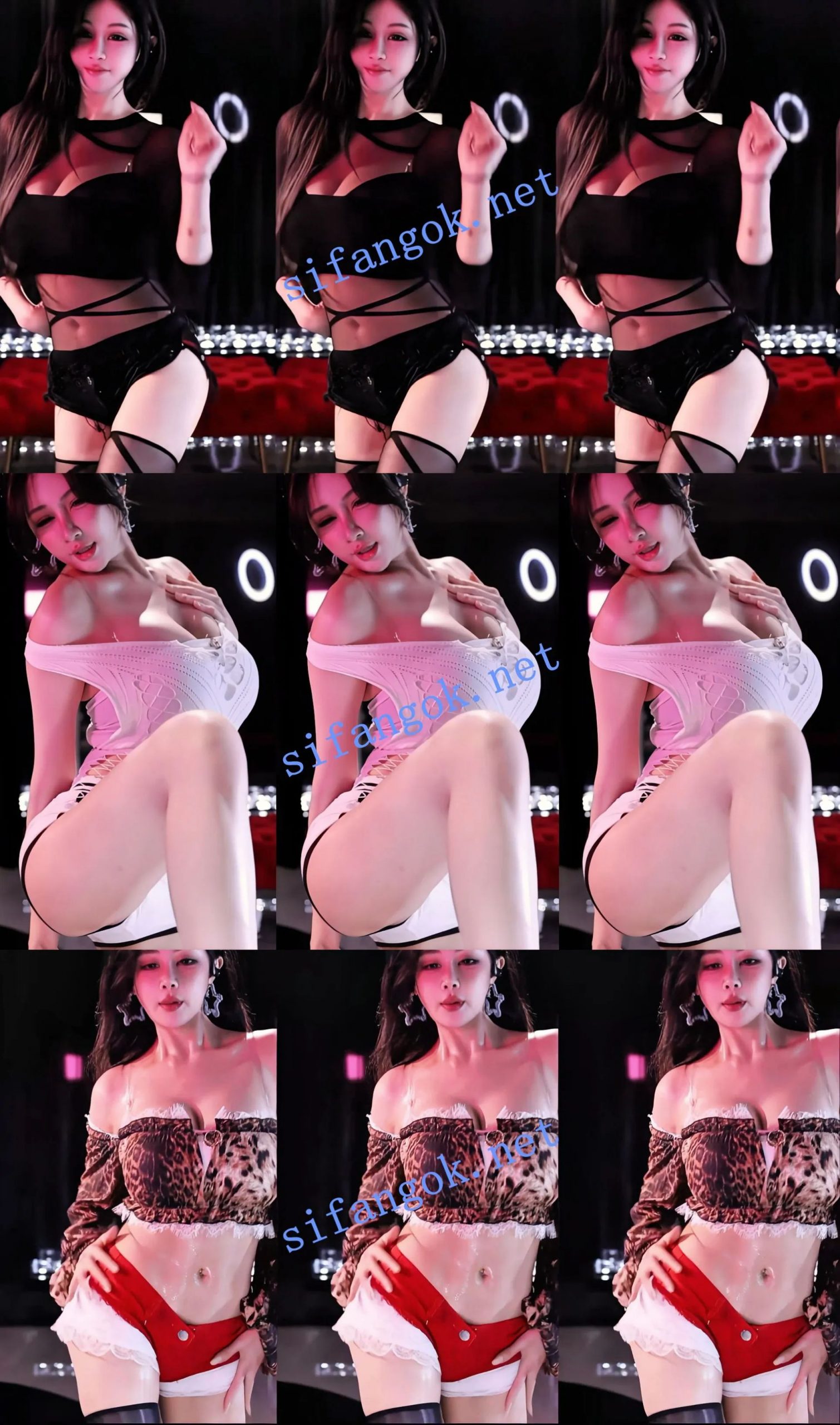 【斗鱼】艺瑟妃 最新一期小号嘎嘎狂擦10V【1.25G】