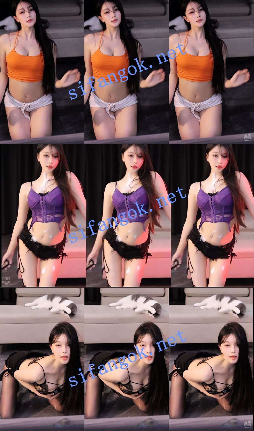 【斗鱼】湖南大橙子 春节期间最新精选12V，尺度感拉满【12V】【1.41G】