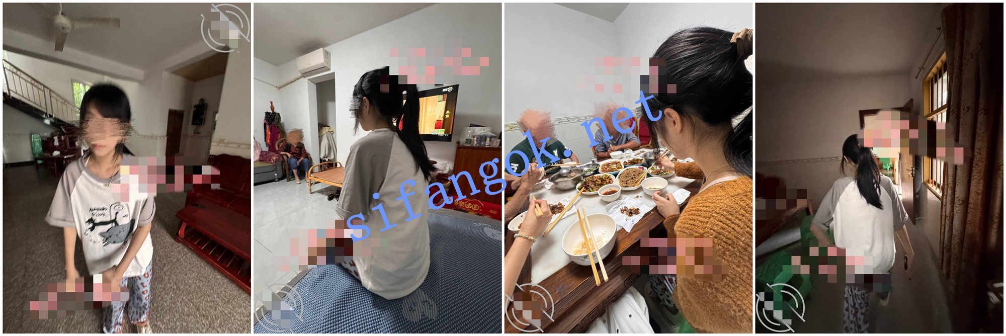 ❤️兄妹乱伦❤️强上破处亲妹妹后续34-山野老家做爱,内射